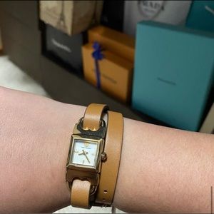 Tory Burch Reversible Strap Watch